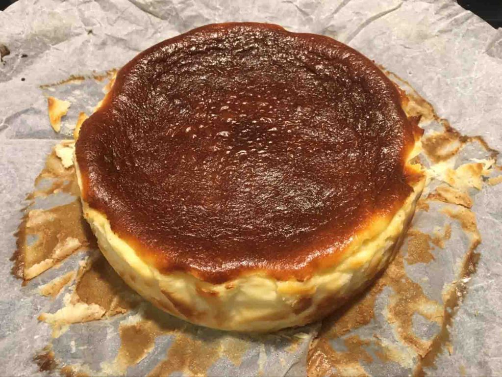 巴斯克起司蛋糕-6″